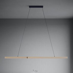 Eglo 390369 - LED Stmívatelný lustr na lanku MONTEBUONO LED/21W/230V 3000K hnědá