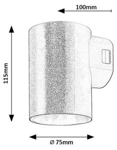 Rabalux 77161 - LED Venkovní nástěnné svítidlo URFA LED/9W/230V IP65 bílá