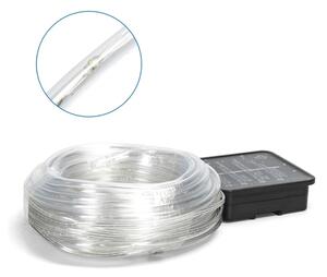 Aigostar - LED Solární řetěz 100xLED/8 funkcí 12m IP65 studená bílá