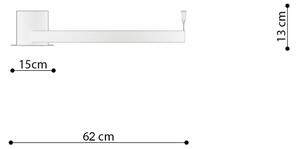 Thoro TH.223 - LED Stropní svítidlo RIO LED/30W/230V CRI 98 4000K pr. 55cm zlatá