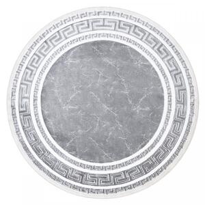 Hans Home | Kusový koberec Gloss 2813 27 greek grey kruh - 150x150 (průměr) kruh