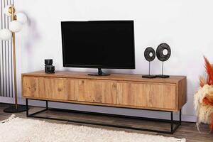 Designový TV stolek Olesia 180 cm vzor ořech