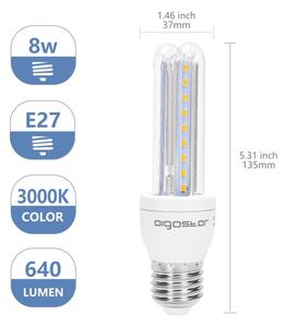 LED Žárovka B5 E27/8W/230V 3000K - Aigostar