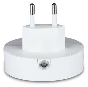 LED Noční světlo se senzorem soumraku do zásuvky 2xUSB LED/0,45W/230V 3000K
