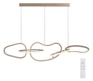 BRILAGI - LED Stmív. lustr na lanku SIGNATURE LED/80W/230V 120x25 cm béžová + DO