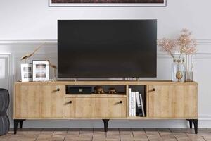 Designový TV stolek Jaeson 180 cm vzor dub