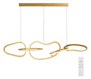 BRILAGI - LED Stmív. lustr na lanku SIGNATURE LED/80W/230V 120x25 cm zlatá + DO