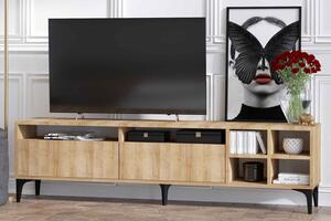 Designový TV stolek Quana 180 cm vzor dub