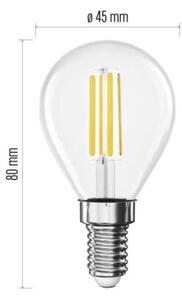 LED Žárovka FILAMENT E14/3,8W/230V 4000K