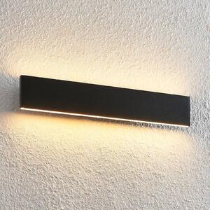 Lindby Ignazia LED nástěnné světlo, 47 cm, černé