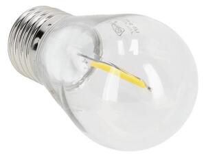 LED Žárovka FILAMENT ST45 E27/1W/230V 2700K