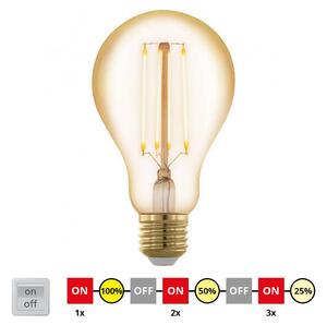 LED Stmívatelná žárovka VINTAGE A75 E27/4W/230V 2200K - Eglo 12858