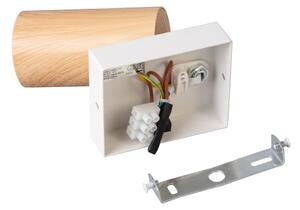Brilagi - Nástěnné bodové svítidlo SELE 1xGU10/30W/230V bílá/dekor dubu