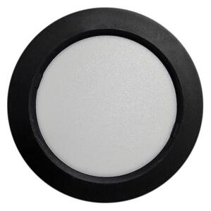 LED Stropní svítidlo ROUND LED/6W/230V 4000K pr. 12,1 cm černá