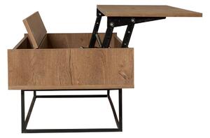 Designový konferenční stolek Gabryle 120 cm vzor ořech