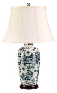 Elstead BLUE-TRAD-WP-TL - Stolní lampa BLUE TRADITIONAL 1xE27/60W/230V