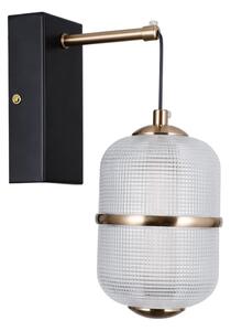 ITALUX WL-34375-1-BK - LED Nástěnná lampa ALANI LED/6W/230V 3000K černá/zlatá