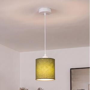 BRILAGI - LED Lustr na lanku NUBILA 1xE27/60W/230V pr. 14 cm bílá/zelená