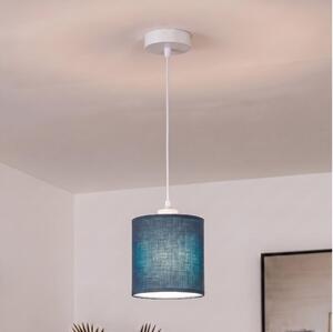 BRILAGI - LED Lustr na lanku NUBILA 1xE27/60W/230V pr. 14 cm bílá/tmavě modrá