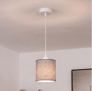 BRILAGI - LED Lustr na lanku NUBILA 1xE27/60W/230V pr. 14 cm bílá/šedá