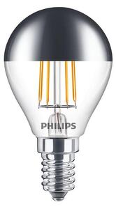 LED Žárovka se zrcadlovým vrchlíkem DECO Philips P45 E14/4W/230V 2700K