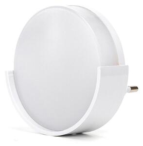 Aigostar - LED Noční světlo se senzorem soumraku LED/1W/230V 6500K kulatý