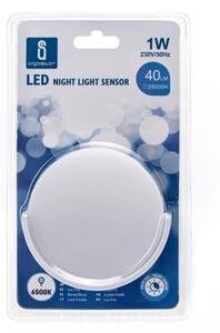 Aigostar - LED Noční světlo se senzorem soumraku LED/1W/230V 6500K kulatý