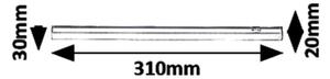 Rabalux 5216 - LED Podlinkové svítidlo GREG LED/4W/230V