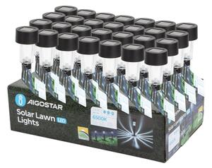 Aigostar - LED Solární lampa LED/0,006W/1,2V 40mAh 6500K IP44 29,5 cm