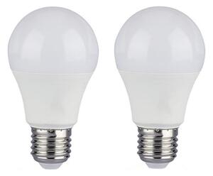 SADA 2x LED Stmívatelná žárovka A60 E27/9W/230V 6400K