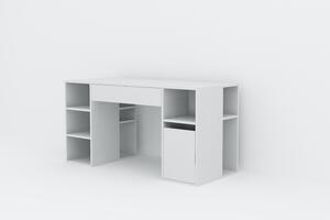 Designový psací stůl Bryson 145,3 cm bílý