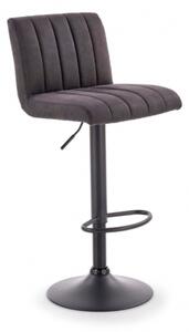 Halmar barová židle H89 + barva: tmavě šedá