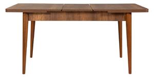 Rozkládací jídelní stůl Olenna 130-165 cm vzor ořech