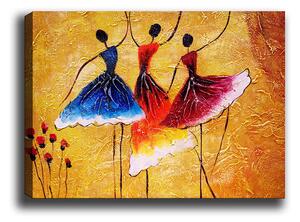 Wallexpert Dekorativní Malba na plátno Kanvas Tablo (70 x 100) - 151, Vícebarevná