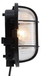 Nordlux - Venkovní nástěnné svítidlo SKOTLAMPE 1xE27/60W/230V IP44 černá