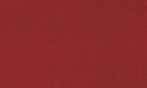 VORWERK Metrážový koberec BINGO 1P15 - FILC EKO červený BARVA: Červená, ŠÍŘKA: 4 m