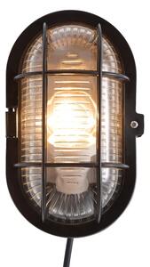 Nordlux - Venkovní nástěnné svítidlo SKOTLAMPE 1xE27/60W/230V IP44 černá
