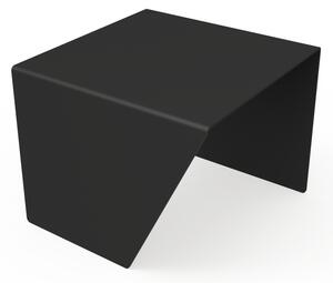 Kovový odkládací stolek Milano Černá