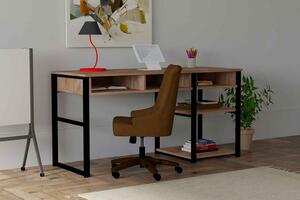 Designový psací stůl Takuma 150 cm vzor ořech