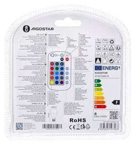 LED RGBW Stmívatelná žárovka E27/8W/230V 3000K - Aigostar