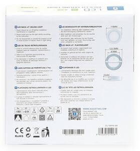 Aigostar - LED Stropní přisazené svítidlo LED/6W/230V pr. 12,3 cm 4000K bílá