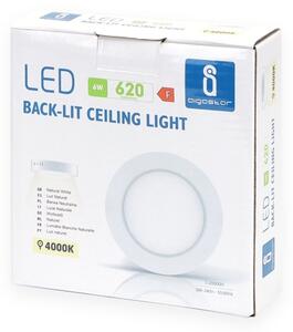 Aigostar - LED Stropní přisazené svítidlo LED/6W/230V pr. 12,3 cm 4000K bílá
