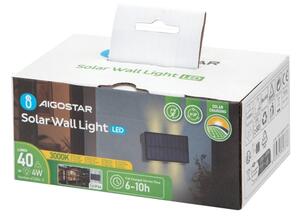 Aigostar - LED Solární nástěnné svítidlo LED/4W/5,5V 2700K IP44