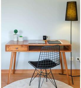 Designový psací stůl Josie 110 cm vzor ořech