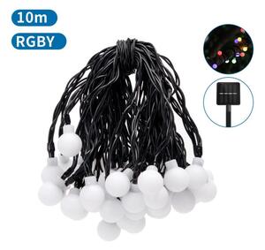 Aigostar - LED Solární dekorační řetěz 50xLED/8 funkcí 12m IP65 multicolor