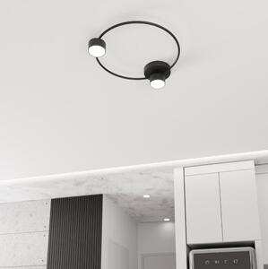 Stropní svítidlo LUCIO 2xGX53/12W/230V černá