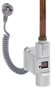 Hydronix Home Plus Eco BASIC topná tyč 300 W Barva topné tyče: Lesklý chrom, Připojení topné tyče: S kabelem se zástrčkou