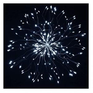 SPRINGOS LED Hvězda Supernova - 40cm, 100LED, 8 funkcí, IP44, studená bílá CL0116-XG