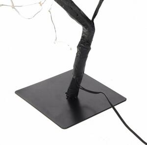 SPRINGOS LED Stromek Bonsai černá - 45cm, 90LED, IP44, teplá bílá CL0119-XG