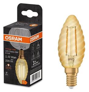 LED Žárovka VINTAGE E14/2,5W/230V 2400K - Osram